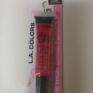 L.A. COLORS Glossy Lips Moisturizing Sheer Lipgloss - Tropical Punch